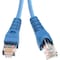 Siemon CBL ASSY MOD 26-4PR STRANDED, CAT6 T568A/B 7FT MC6, BLUE W/CLEAR BOOT MC6-07-06 - alternate 5